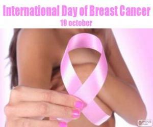 yapboz 19 Ekim, meme kanserinin uluslararası gün